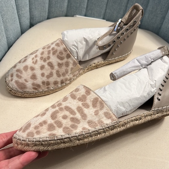 Kenneth Cole New York Shoes - ❌SOLD❌NEW Kenneth Cole New York Leopard Pattern Espadrilles Size 8.5